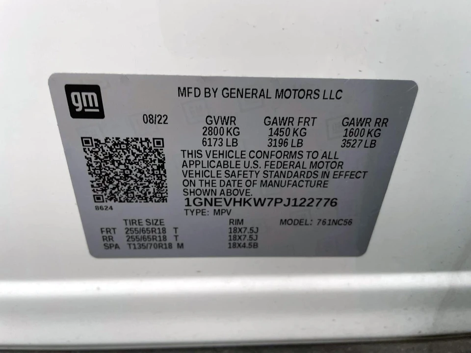 2023 Chevrolet Traverse - Image 21 of 21