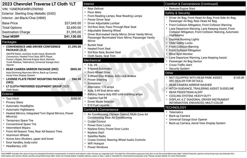 2023 Chevrolet Traverse - Image 4 of 31