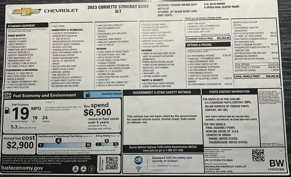 2023 Chevrolet Corvette C8 - Image 4 of 10