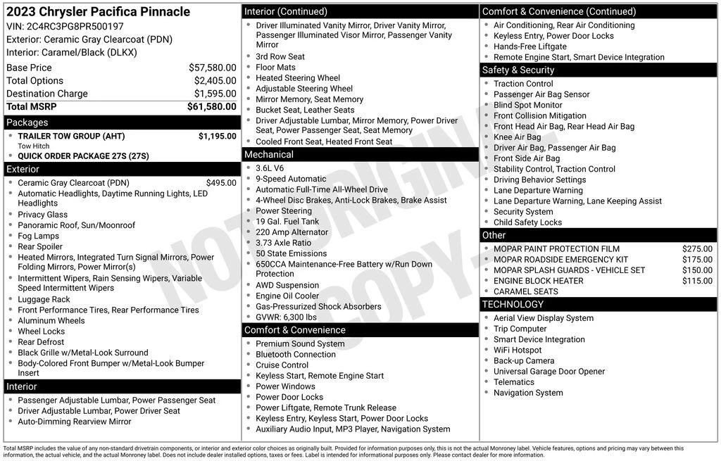 2023 Chrysler - Image 4 of 21