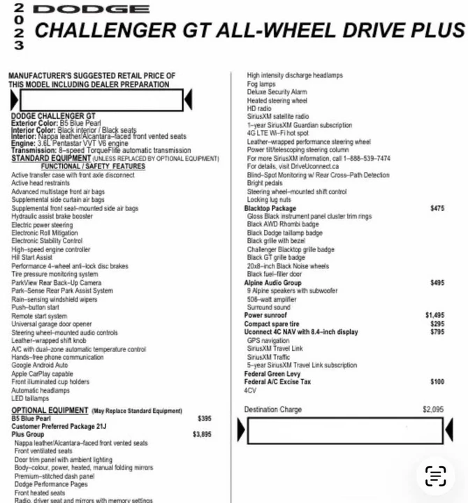 2023 Dodge Challenger 3rd Gen - Image 17 of 17