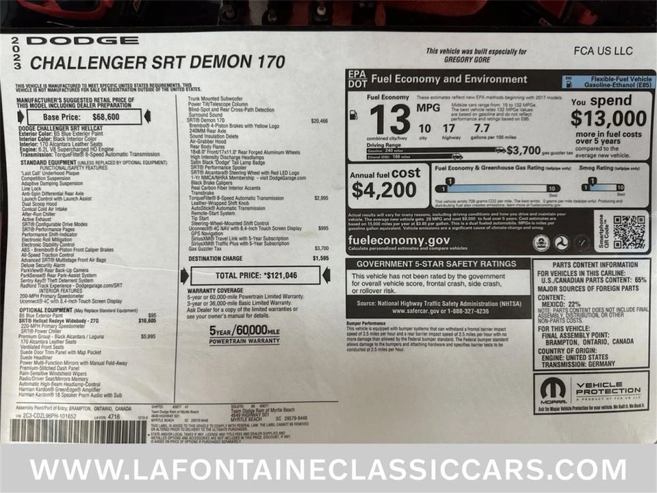2023 Dodge Challenger 3rd Gen - Image 2 of 31