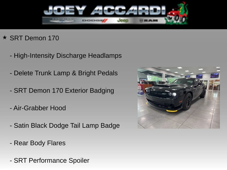 2023 Dodge Challenger SRT Demon & Super Stock 3rd Gen - Image 11 of 21