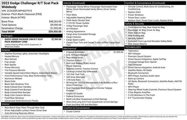 2023 Dodge Challenger SRT8 & 392 3rd Gen - Image 16 of 16