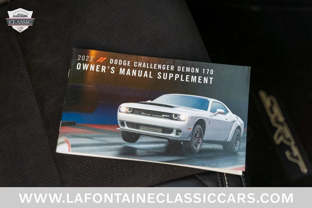 2023 Dodge Challenger SRT Demon & Super Stock 3rd Gen - Image 20 of 31