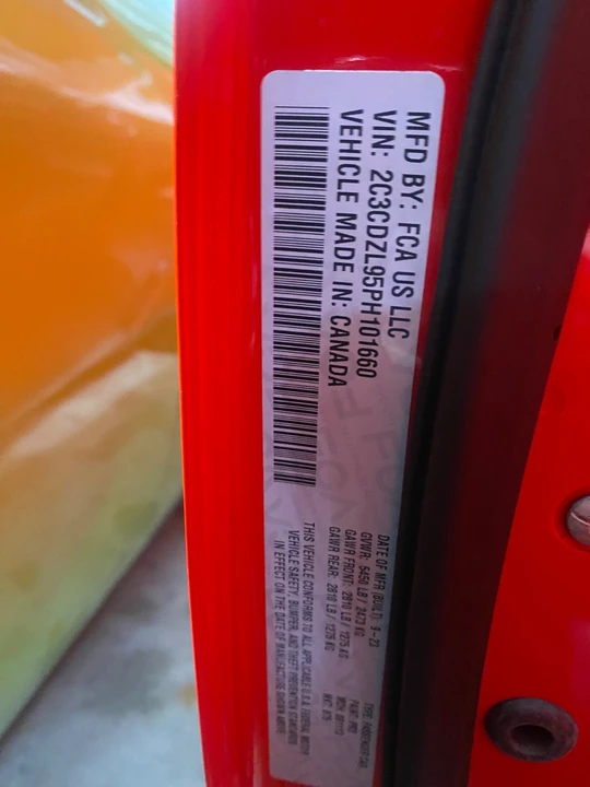 2023 Dodge Challenger SRT Hellcat 3rd Gen - Image 4 of 17
