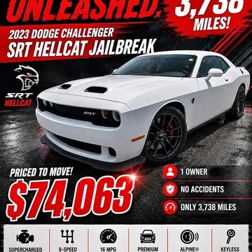 2023 Dodge Challenger SRT Hellcat Jailbreak Coupe 2D