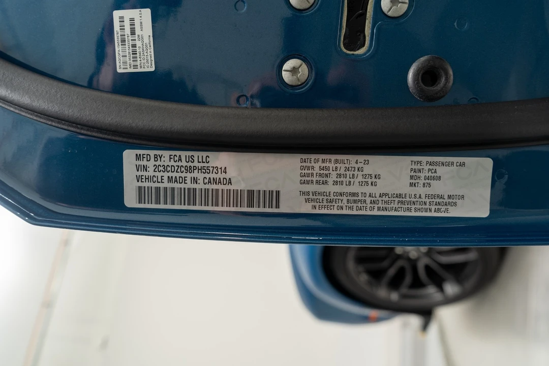2023 Dodge Challenger SRT Hellcat 3rd Gen - Image 20 of 21