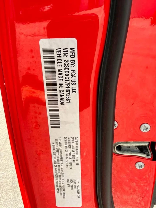 2023 Dodge Charger 7th Gen - Image 17 of 17