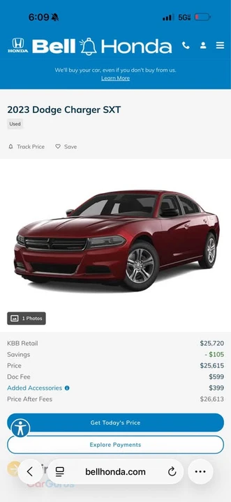 2023 Dodge Charger 7th Gen - Image 14 of 14