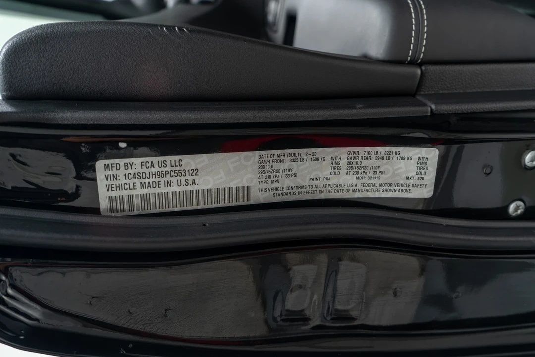 2023 Dodge Durango SRT Hellcat 3rd Gen - Image 20 of 21