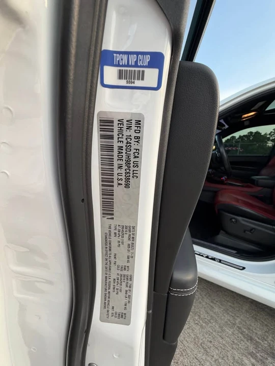 2023 Dodge Durango SRT Hellcat 3rd Gen - Image 19 of 19