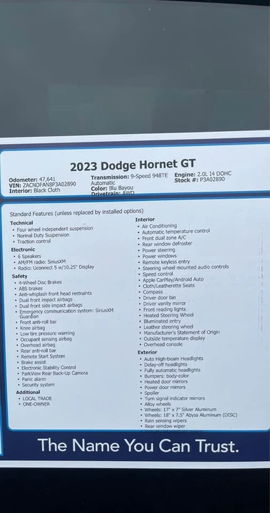 2023 Dodge Hornet - Image 3 of 4
