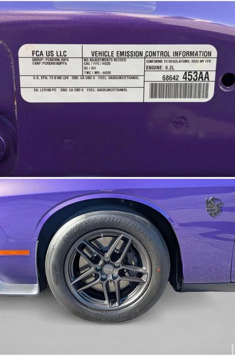 2023 Dodge Challenger SRT Hellcat 3rd Gen - Image 14 of 14