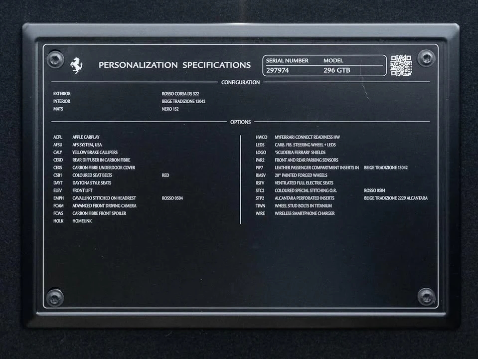 2023 Ferrari 296 GTB - Image 3 of 18