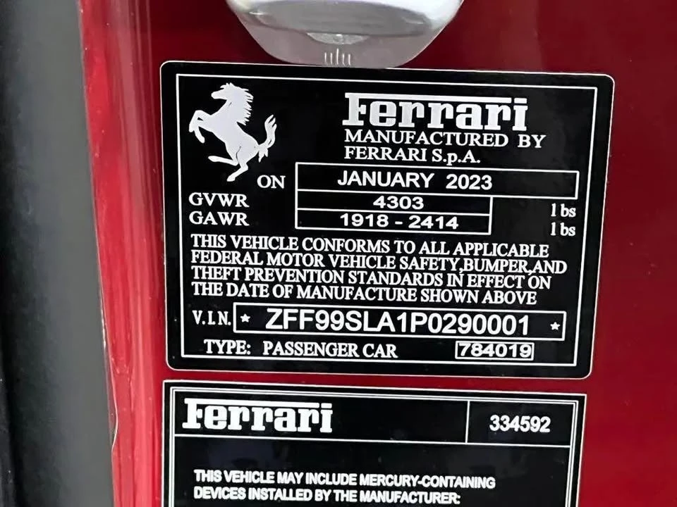 2023 Ferrari 296 GTB - Image 9 of 17