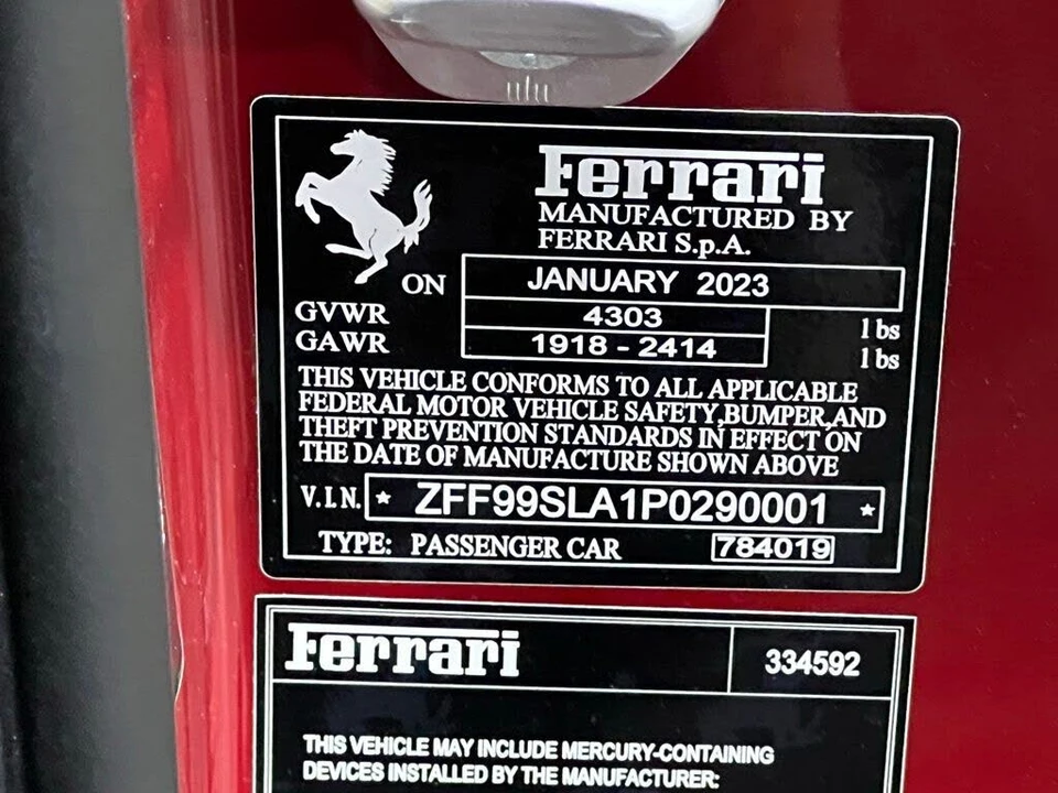 2023 Ferrari 296 GTB - Image 17 of 31