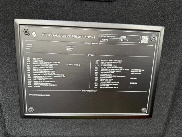2023 Ferrari 296 GTB - Image 29 of 30
