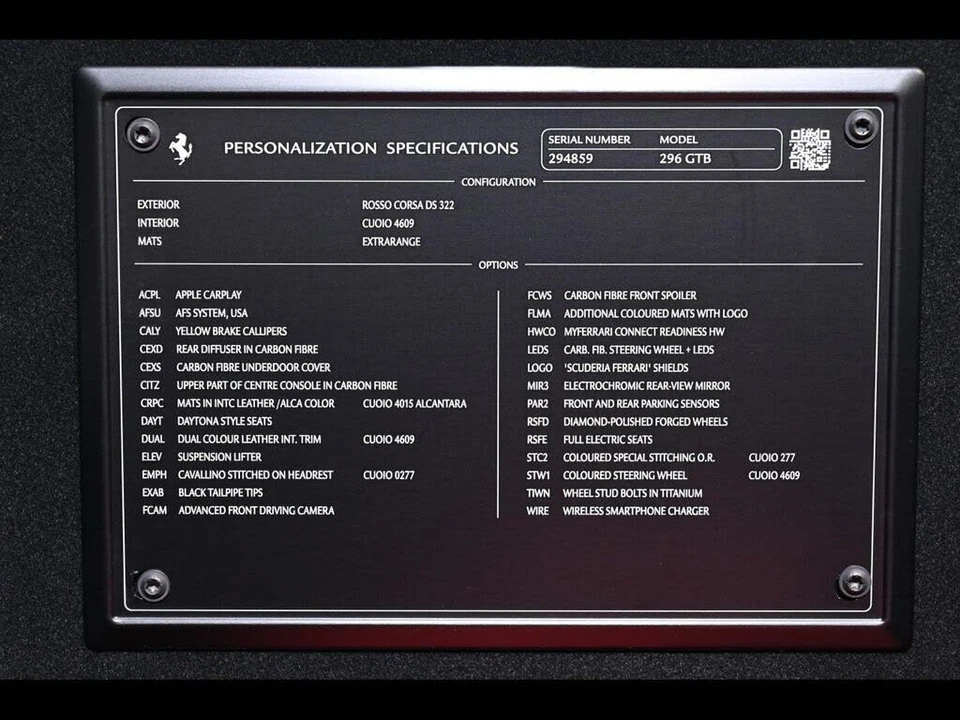 2023 Ferrari 296 GTB - Image 28 of 31