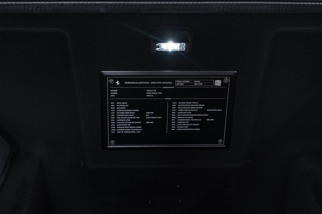 2023 Ferrari 296 GTB - Image 27 of 27
