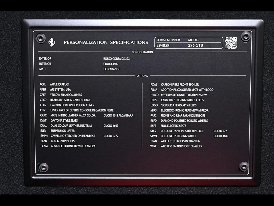 2023 Ferrari 296 GTB - Image 28 of 31