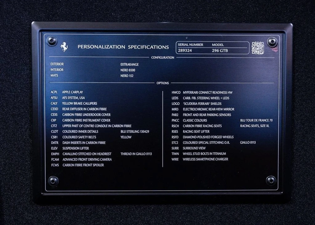 2023 Ferrari 296 GTB - Image 27 of 29