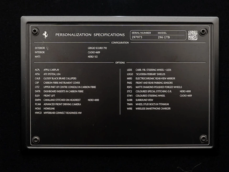 2023 Ferrari 296 GTB - Image 27 of 28