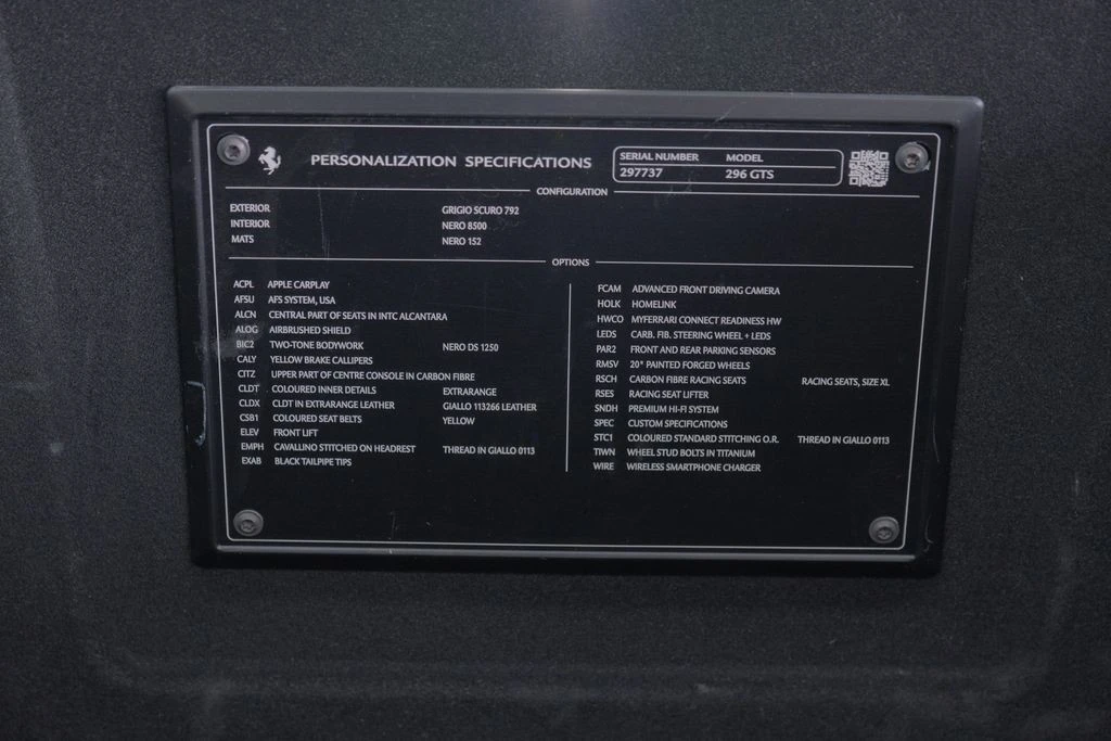 2023 Ferrari 296 GTS - Image 17 of 30