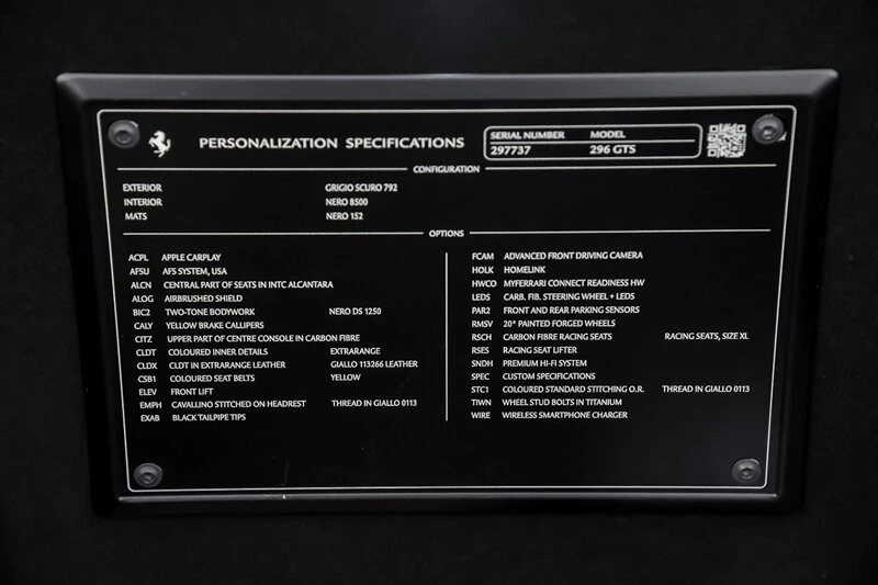 2023 Ferrari 296 GTS - Image 19 of 21