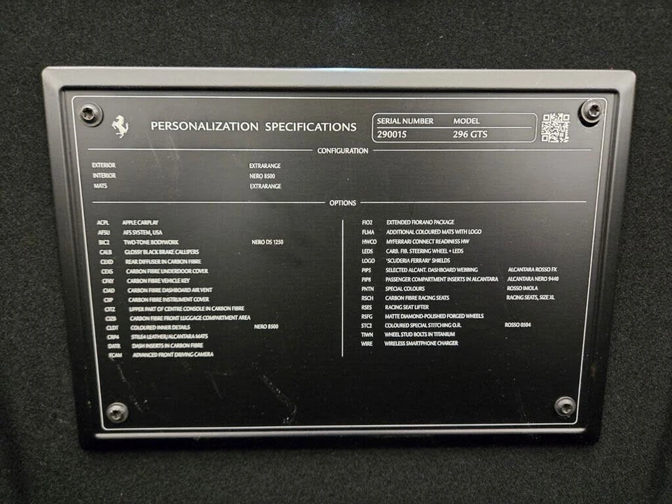 2023 Ferrari 296 GTS - Image 29 of 31
