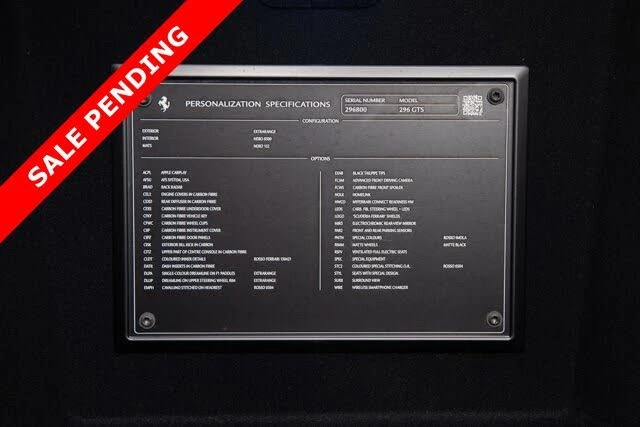 2023 Ferrari 296 GTS - Image 20 of 20