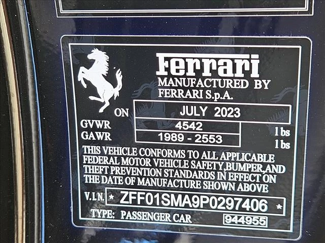 2023 Ferrari 296 GTS - Image 22 of 22