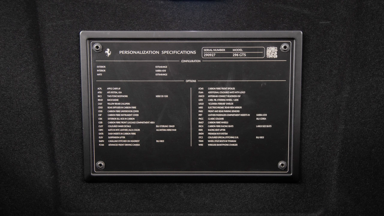 2023 Ferrari 296 GTS - Image 20 of 31