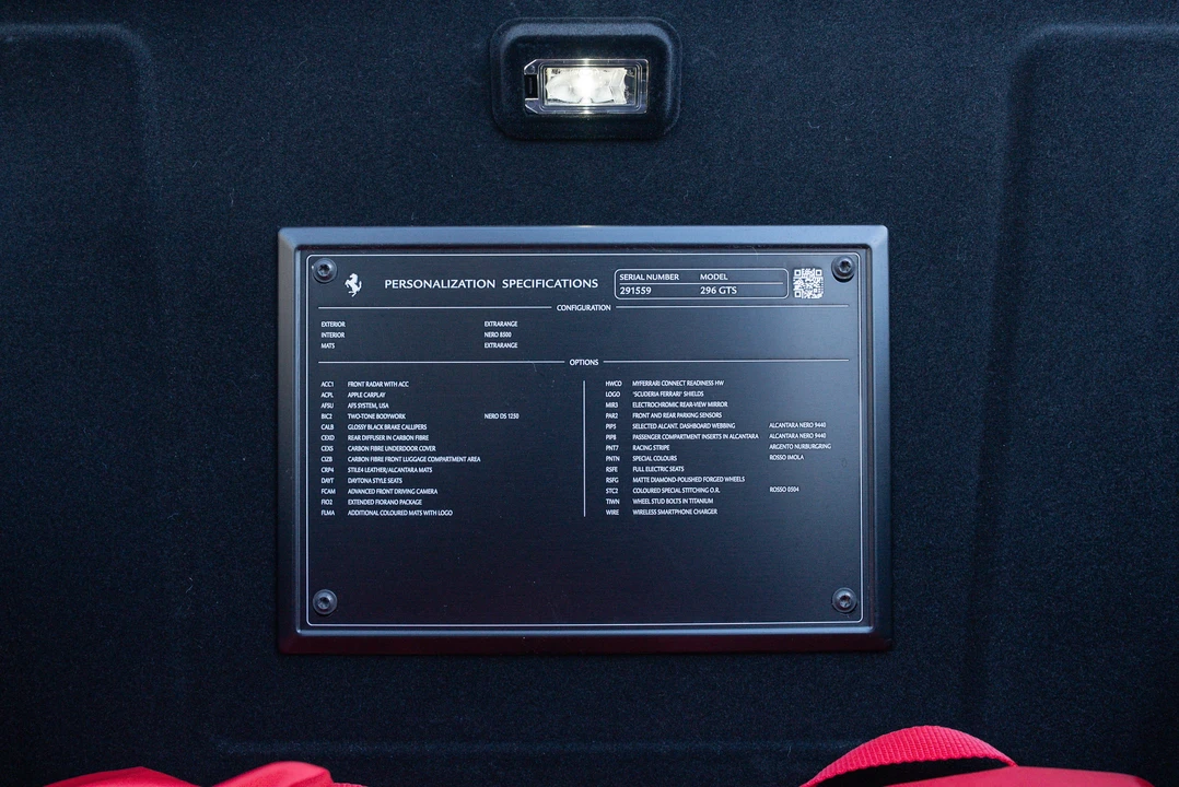 2023 Ferrari 296 GTS - Image 9 of 27