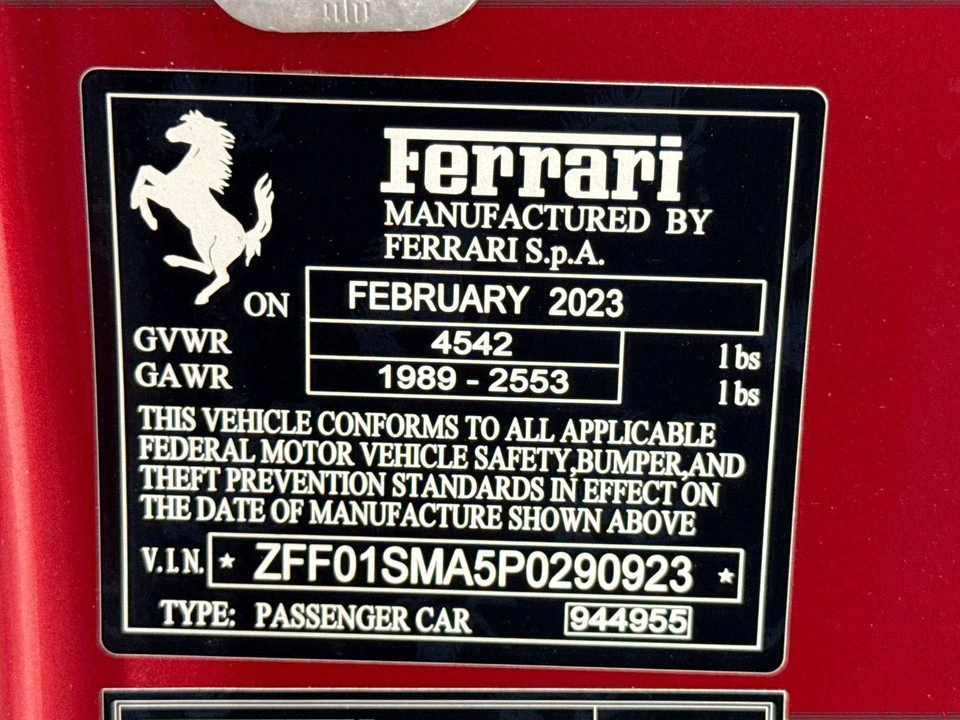 2023 Ferrari 296 GTS - Image 27 of 29