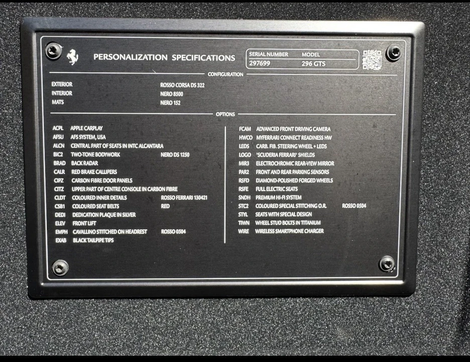 2023 Ferrari 296 GTS - Image 12 of 13