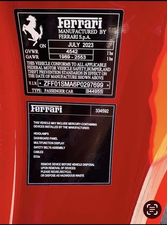 2023 Ferrari 296 GTS - Image 11 of 13