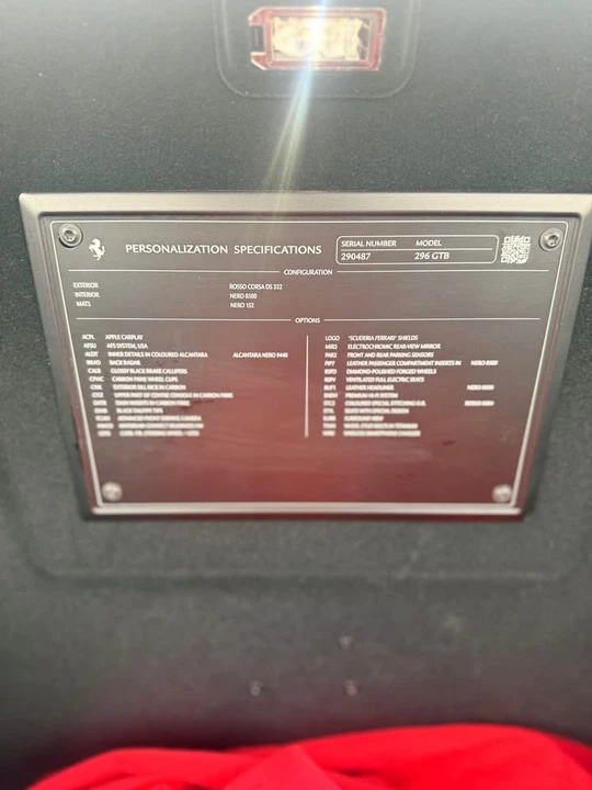 2023 Ferrari 296 GTB - Image 15 of 16