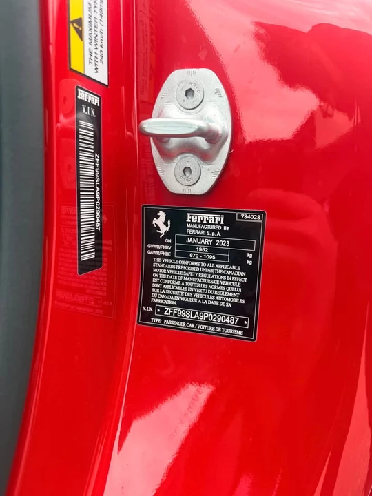 2023 Ferrari 296 GTB - Image 14 of 16