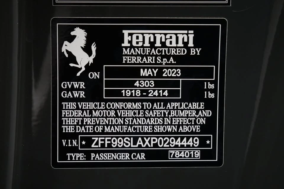 2023 Ferrari 296 GTB - Image 19 of 19