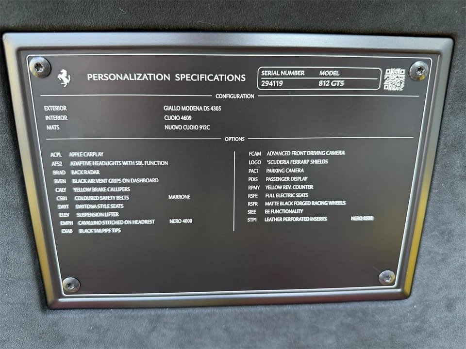 2023 Ferrari 812 GTS - Image 12 of 12