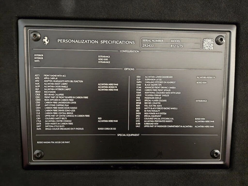 2023 Ferrari 812 GTS - Image 20 of 31
