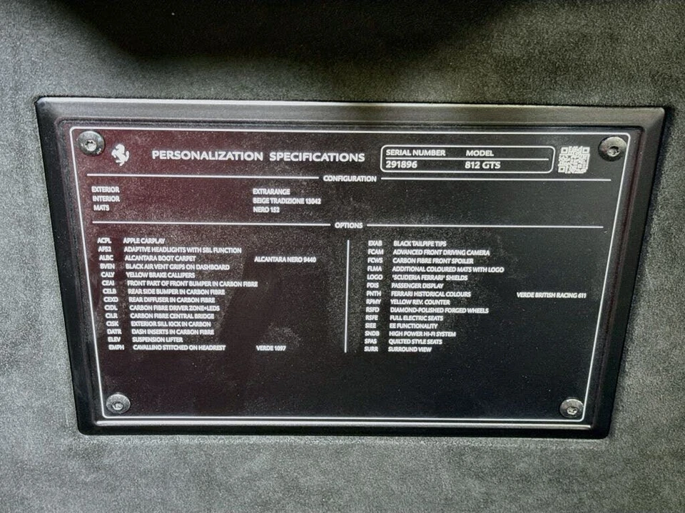 2023 Ferrari 812 GTS - Image 25 of 28
