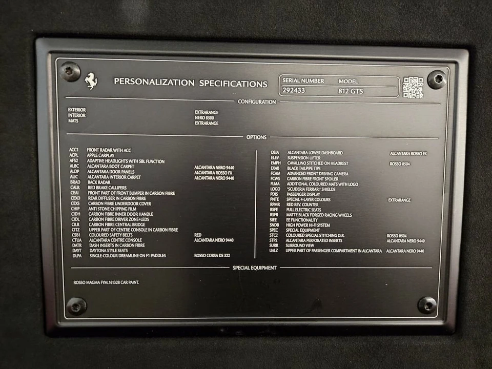 2023 Ferrari 812 GTS - Image 20 of 31