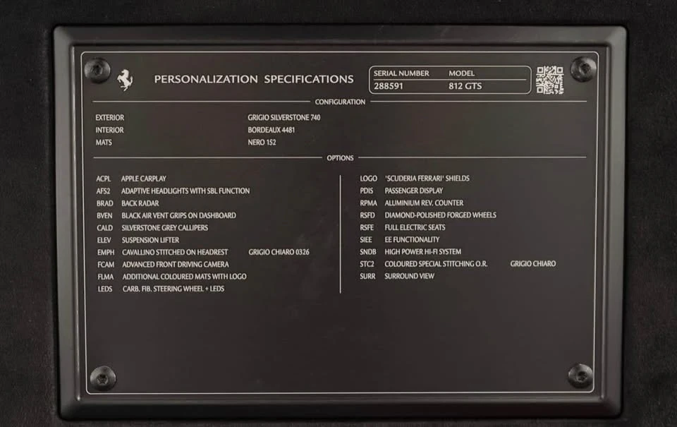 2023 Ferrari 812 GTS - Image 15 of 16