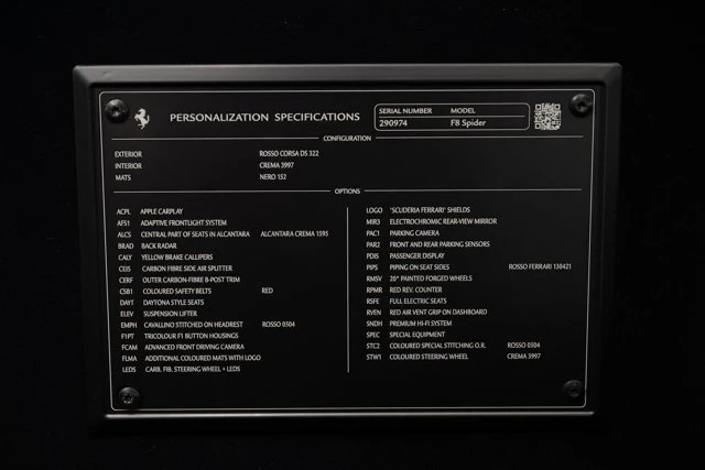 2023 Ferrari F8 Spider - Image 12 of 31