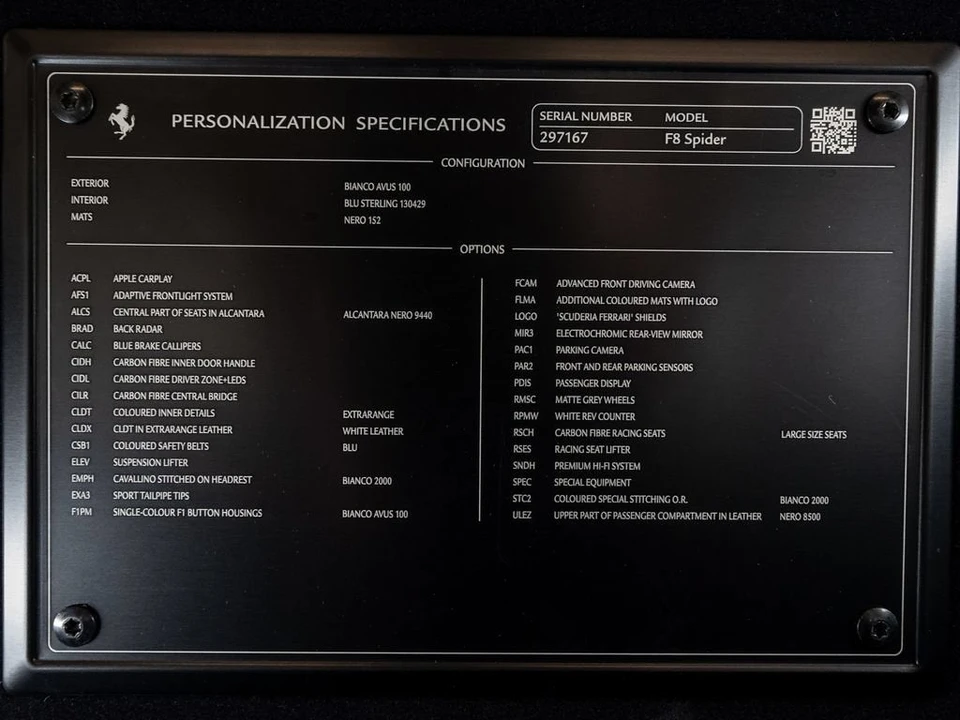 2023 Ferrari F8 Spider - Image 31 of 31