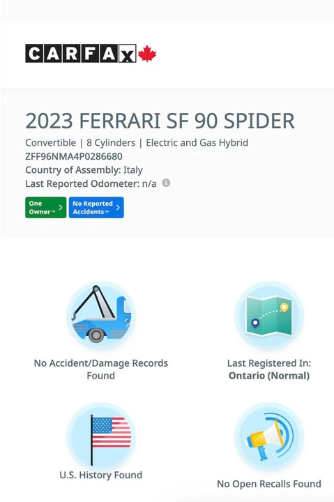2023 Ferrari SF90 Spider - Image 4 of 20