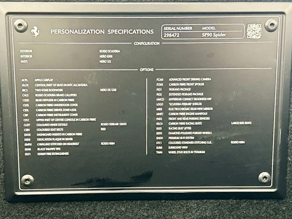 2023 Ferrari SF90 Spider - Image 30 of 31