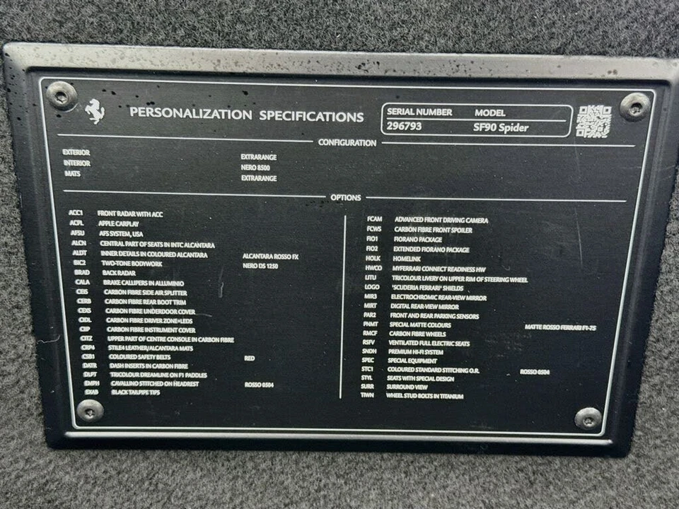 2023 Ferrari SF90 Spider - Image 17 of 31